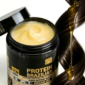 Professional 1L Family Size Hair Conditioner for Deep Repair