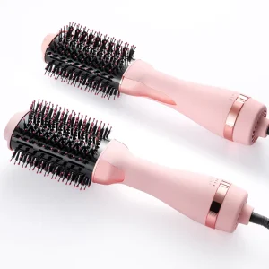 Professional 3 in 1 Electric Hair Styling Tools Set Hair Straightener Curler and Brush Hair Dryer and Volume with Bag