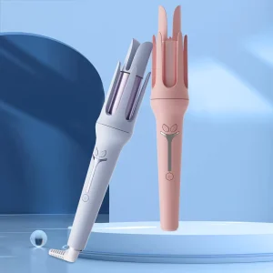 Professional 32mm Rotating Curling Iron Auto Electric Hair Curler with 3 Temperature Settings Fast Heat