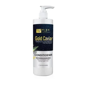 Professional 500ml Gold Caviar Conditioner Salon Use Deep Nourishing Cream with Herbal Vitality Strong Repair for All Hair Types