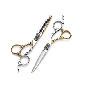 Professional 6 Inch Bull Head Haircutting Scissors Steel Stainless Barber Cut Shears Beauty Hairdressing Kitchen Scissors