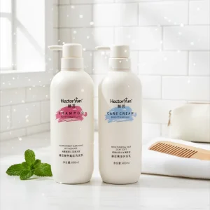 Professional 600ml Hair Care Set Salon Shampoo and Conditioner Nutritional Fluffy Silky Soft Treatment Duo for All Hair Types
