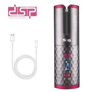 Professional Automatic Magic Rechargeable Portable Hair Curler Household Cordless Wireless Hair Curler