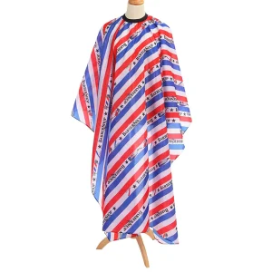 Professional Barber Cape Polyester Hair Cutting Salon Cape Cutting Hair Beard Hairdressing Cape Water and Stain Resistant Apron