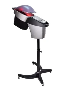 Professional Barber Hair Steamer Machine Salon Adjustable Height Timing Automatic Hair Treatment Device Supplier
