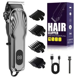 Professional Barber Mower Machine Rechargeable Cordless Electric USB Charging Tondeuse Cheveux Homme Hair Clipper for Men