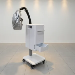 Professional Barber Shop Beauty Hair Salon Floor Stand Spa Salon Hair Steamer Machine