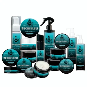 Professional Barber Shop Mans Hair Styling Kit Care Man Strong Hold Matte Finish Adds Texture Paraben free Vegan Private Label