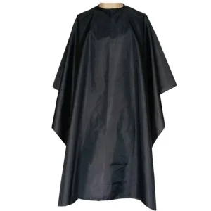 Professional Barber Styling Cape for Hairdressing Black 35.4″ x 55″