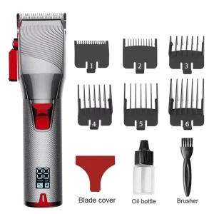 Professional Barber Use Cordless Hair Clipper Baldheaded Hair Cut Machine Men Hair Trimmer