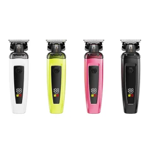 Professional Brushless Hair Detail Trimmers High-speed 7500 Rpm for Barber Shop with Charging Base