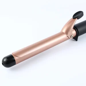 Professional Ceramic Hair Curler Iron with PTC Plate and LED Display Electric Hair Styling Tool for Household & Hotel Use