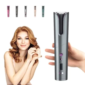 Professional Cordless Automatic Rotating Hair Curler Hair Curling Machine Auto Hair Curlers Rollers Salon Styling Tool