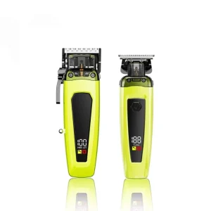 Professional Cordless Electric Hair Trimmers Clippers DLC Blade for Men’s Grooming 7500 RPM Fast Charging Adjustable Lengths