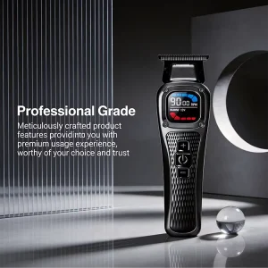 Professional Cordless Rechargeable 5W Electric Hair Clipper Trimmer for Men for Home Use Plastic Handle for Barber Shop Grooming