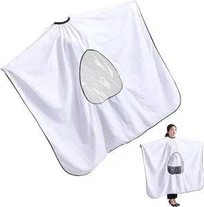 Professional Custom LOGO Hair Cutting Cape Salon Barber Cape Hair Cutting Accessories Hair Styling Cape With Window