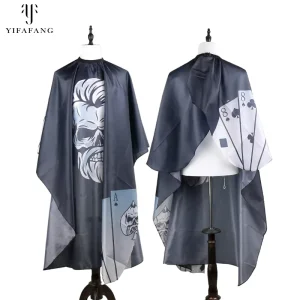Professional Design Salon Barber Using Custom Hair Cutting Cape Barber Cape for Men Hair Cutting Salon Cape
