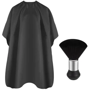 Professional Eco Friendly Durable Nylon Hairdressing Cape with Adjustable Snap Closure