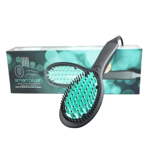 Professional Electric Hot Brush Straightener Styling Hair Straightening Comb Women’s Hairdressing Plastic Handle Hair Brushes