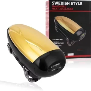 Professional Foldable French Language Barber Scalp Massager Full Body Relax Vibration Handheld Device Multi Styler