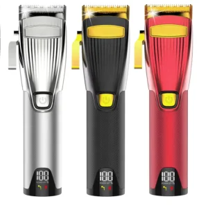 Professional Full Metal Hair Trimmer Clipper