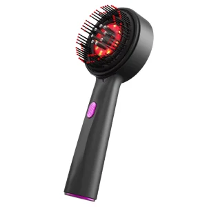 Professional Grade Portable Electric Head Massager Scalp Relaxation Comb with Infrared Therapy USB Rechargeable for Hair Growth