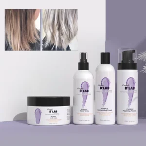 Professional Hair Care Anti Yellowing Leave in Spray Color Protect