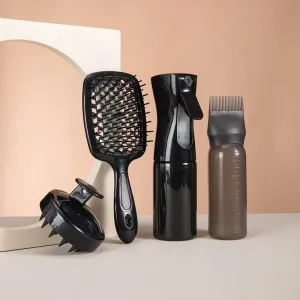 Professional Hair Care Kit Salon Brush Collection Hair Accessories Styling Tools Wet Detangling Comb Hair Brush Set