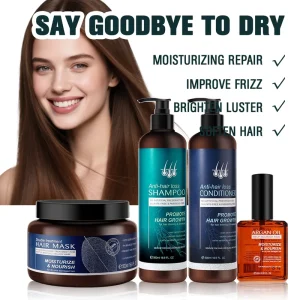 Professional Hair Care Private Label Anti Loss Hair Shampoo Deep Cleanse Oil control Anti hair Dandruff Hair Growth Shampoo