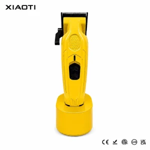 Professional Hair Clipper Cordless Compact Low Vibration High Toque Brushless Motor Hair Clipper with DLC Blade Custom Logo