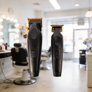 Professional Hair Clipper Set Trimmer Styling Tools Customizable with Brushless Motor 20W Charging for Salon Use