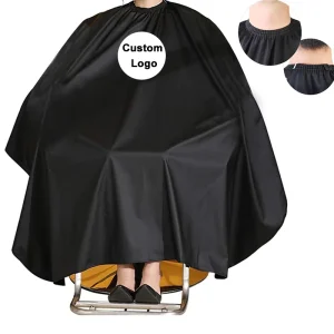 Professional Hair Cutting Beauty Salon Waterproof Polyester Barber Apron Hairdressing Salon Cape