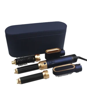 Professional Hair Dryer Brush 5 in 1 Hot Air Styler Auto Wrap Curler Blow Dryer Hair Straightener Brush Multi Hair Styling Tools
