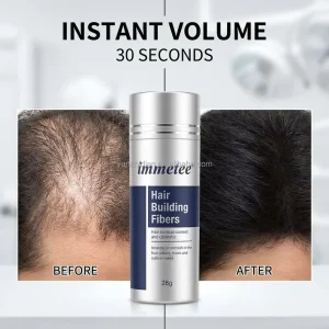 Professional Hair Loss Treatment Keratin Fibers Hair Volume Powder Bald Spot Coverage Scalp Makeup Water Resistant Hair Building