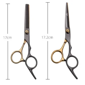Professional Hair Scissors Cut Hair Cutting Salon Scissor Barber Thinning Shears Scissors Set