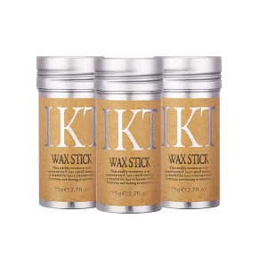 Professional Hair Styling Wax Stick Smooth Anti frizz Hair Finishing Wax Edge Control Semi permanent Solid Hair Wax