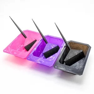 Professional Hairdressing Hair Dye Coloring Bowls With Brush Mixing Bowls Salon Tint Tool Set for Hair Color