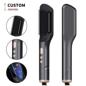 Professional Heated Hair Straightening Comb Portable Hot Hair Brush Straightener High Quality Hair Straightener for Women