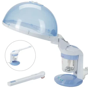 Professional Ionic Hairdressing Mist Ozone Beauty Salon Home Use Nano Hair Face Steamer Deep Cleansing Plastic