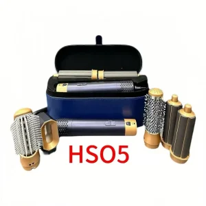Professional Ionic Styling EU UK US Factory Price High Quality HS05 HD08 HS09 Brushless High speed Hot Air Brush Hair Curling