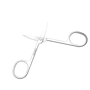 Professional Japanese Small Hair Scissors Sharp Cutting Barber Makas Eyebrow Shears Beauty Makeup Nose Trimmer Stainless Steel