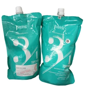 Professional Keratin Smoothing Perm Lotion Treatment Offers Permanent Straightening and Hair Care