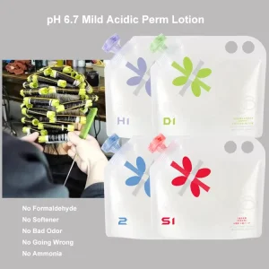 Professional Korean Down Perm Lotion Curling Cream for Natural Hair