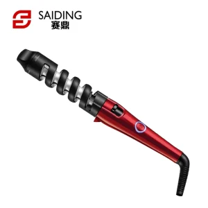 Professional LED Rotating 360 Degree Ceramic Curling Iron Hair Curler Hair Styling Tool Set