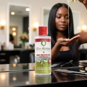 Professional Makes Hair Soft and Smooth Adding Shine and Moisture High Shine Hair Olive Oil Heat Protection Serum Treatment Oil