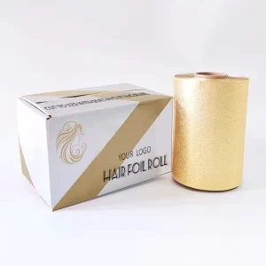 Professional Manufacturer Silver Embossed Hairdressing Foil Roll for Hair Salon