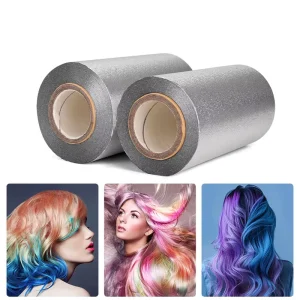 Professional Manufacturer of Premium Silver Embossed Hairdressing Foil Roll for Hair Salon