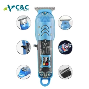 Professional Men Electric Hair Trimmer Rechargeable 0mm Wireless Clipper Barber Styling Tool Hair Clipper for Men