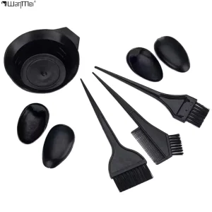 Professional Multi Purpose Hair Styling Kit Earmuffs and Oil Bowl for Hairdressing Brush Hair Dyeing
