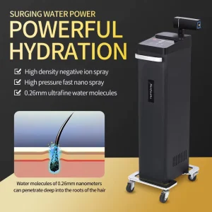 Professional Nano Hair Steamer Vertical Hair Steamer for Deep Nourishing Care Hair Salon Hair Care Special Equipment